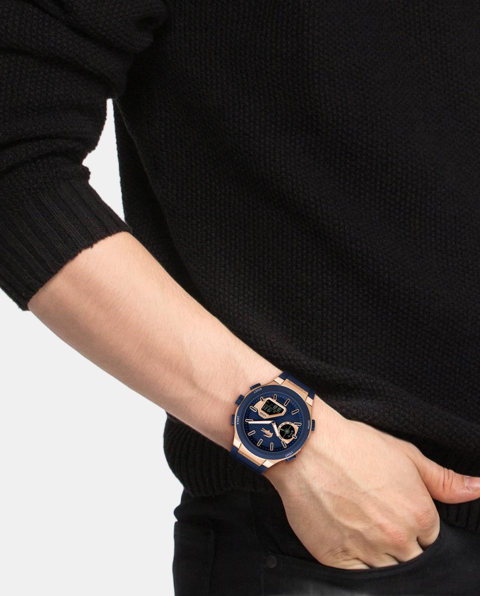 Reloj LC33 Better 2011518 de silicona azul - Lacoste - Azul marino Azul marino-5