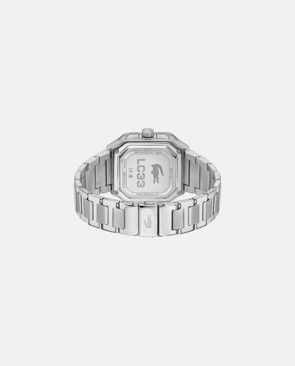 Reloj de hombre analógico-digital LC33 Square 2011531 de acero - Lacoste - Plata Plata-5