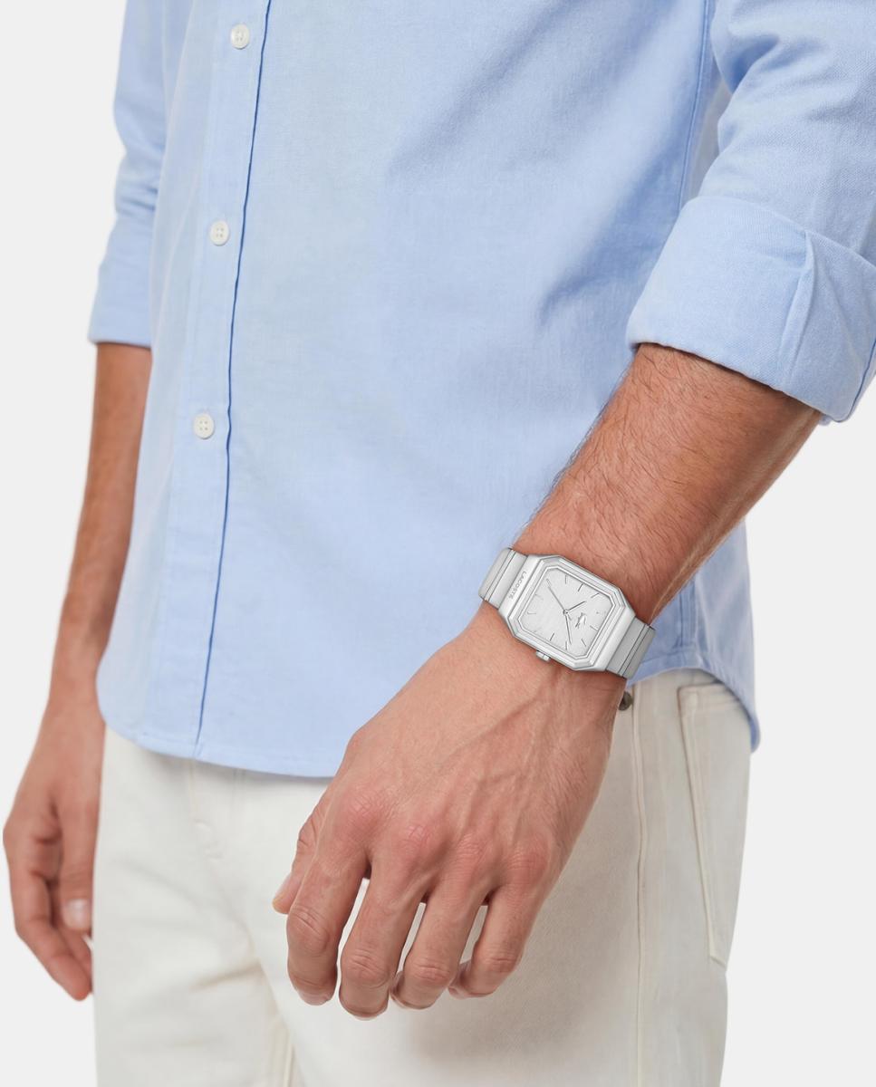Imagen 5 de Reloj de hombre Rene 2011522 de acero - Lacoste - Plateado Plateado