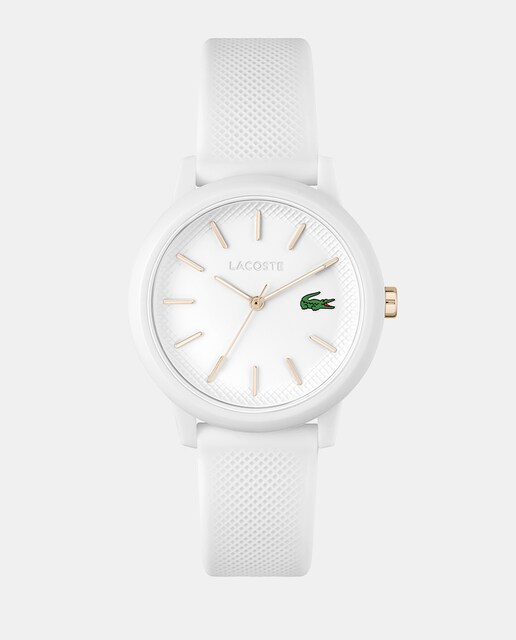Reloj de mujer Ladies Lacoste 2001211 de silicona blanco
