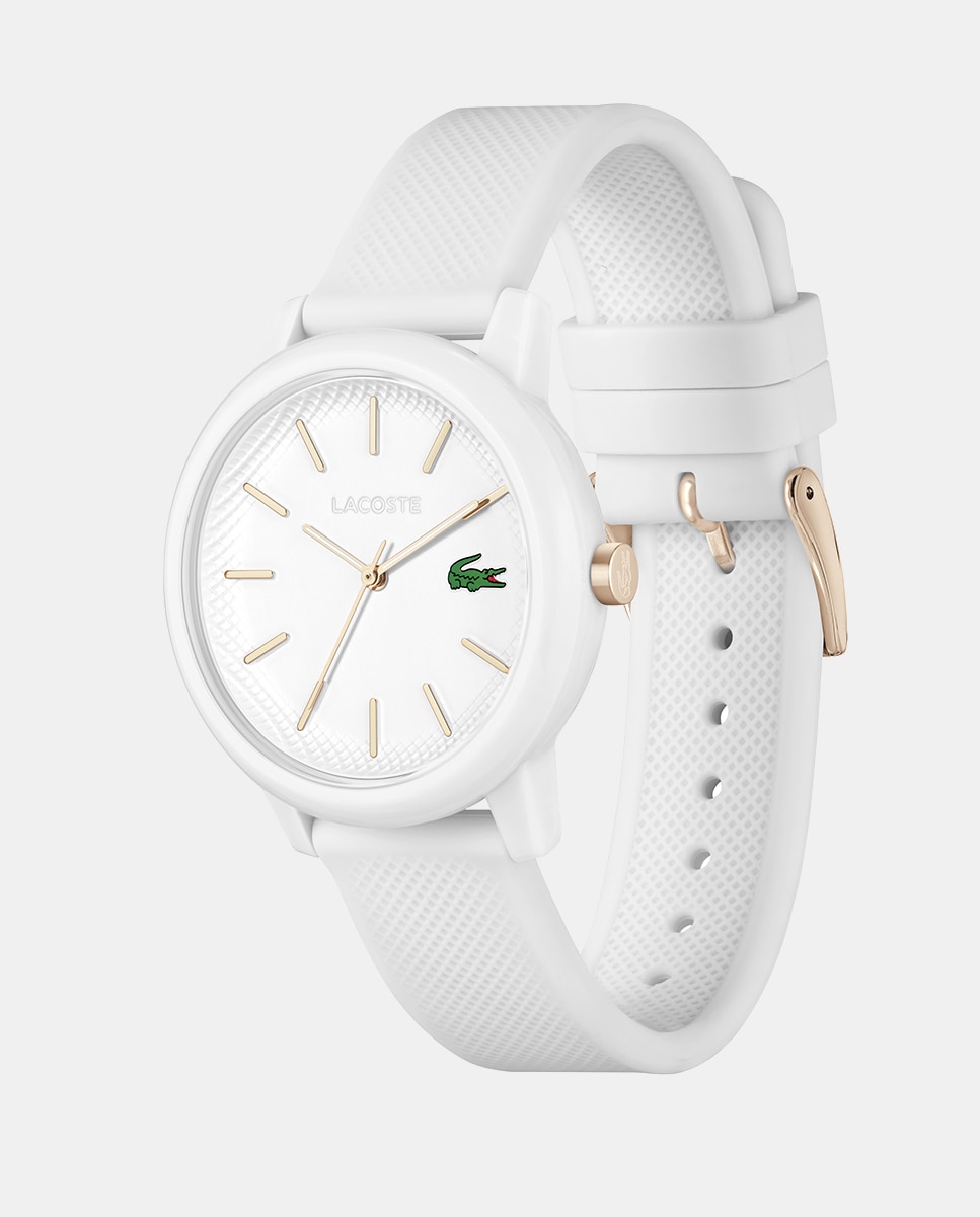 Reloj de mujer Ladies Lacoste 2001211 de silicona blanco Blanco Blanco-3