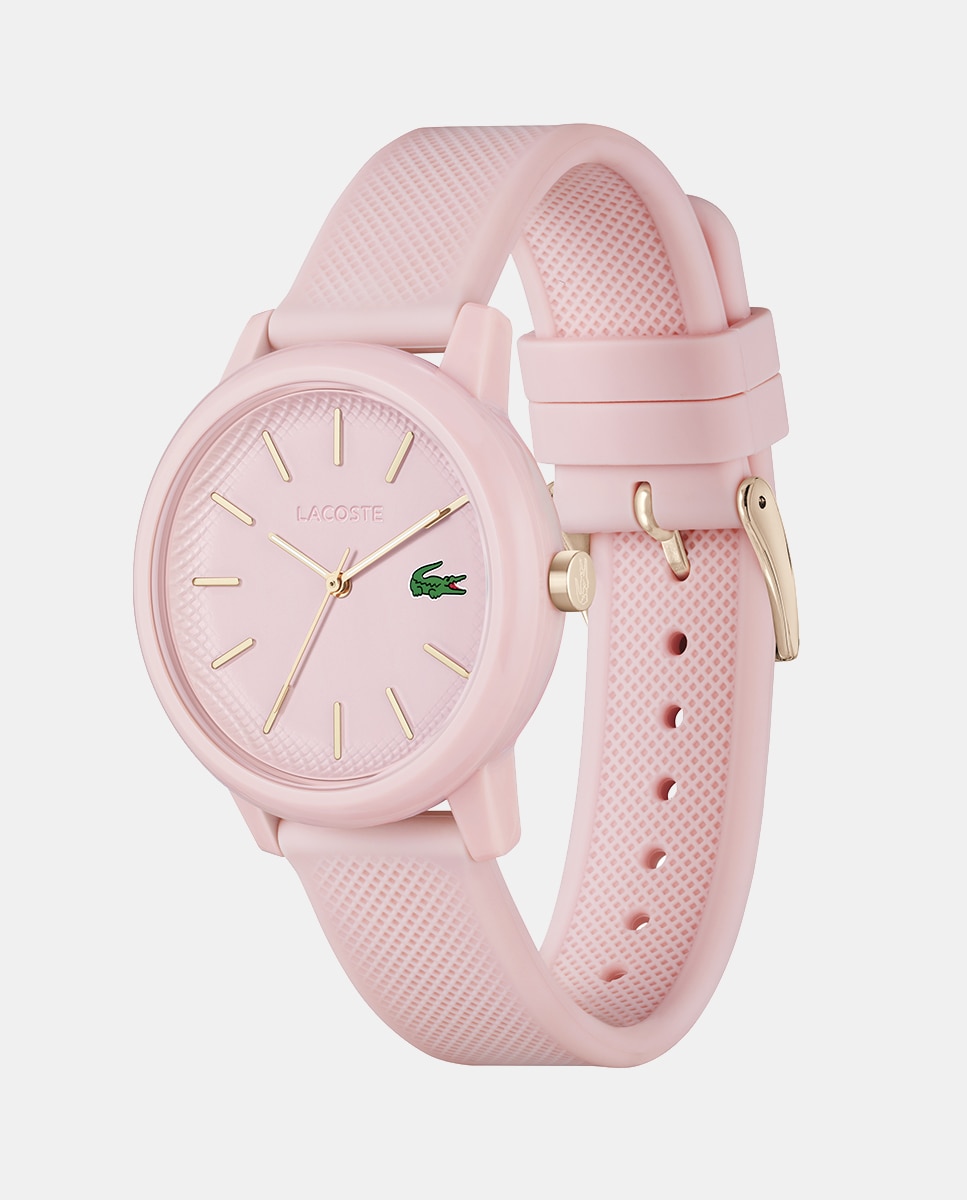 Reloj de mujer Ladies Lacoste 12.121 2001213 de silicona - Rosa Rosa-2