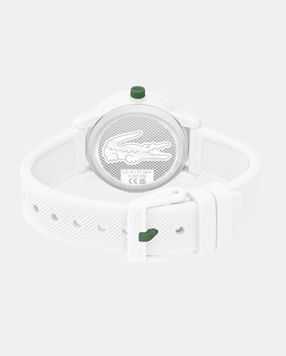 Relógio 12.12 Kids de Silicone - Branco Branco-2