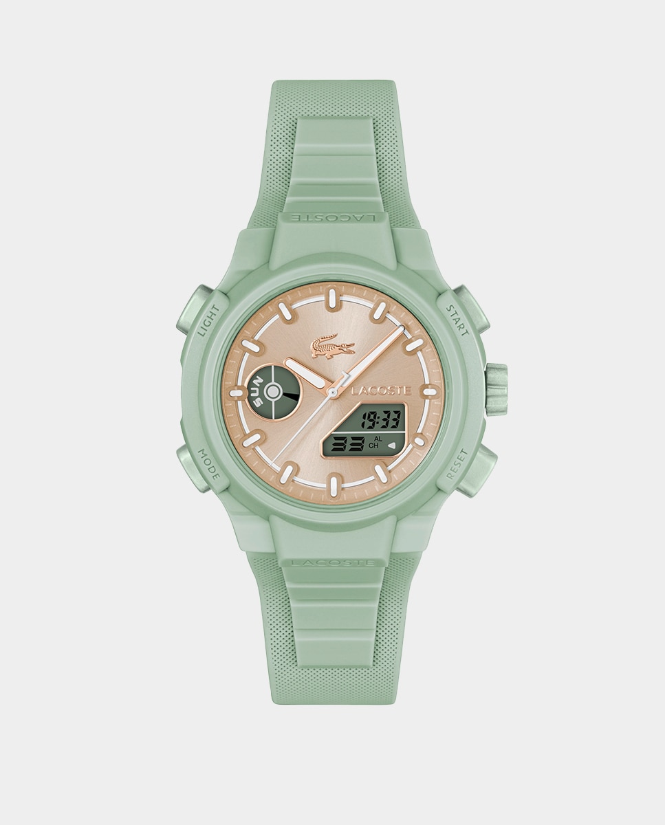 Relógio LC33 2001433 de Silicone - Verde Água Verde Água-1