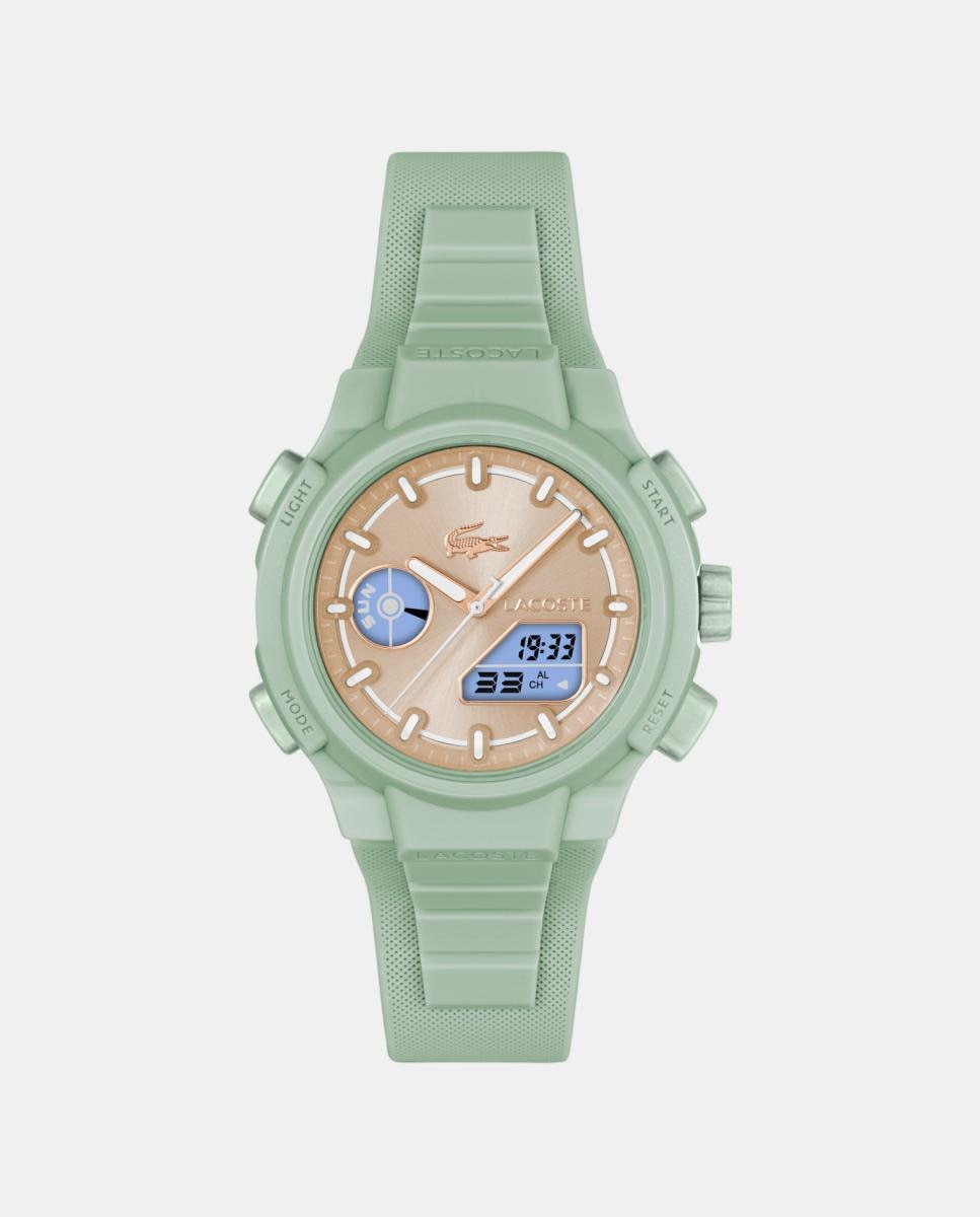 Relógio LC33 2001433 de Silicone - Verde Água Verde Água-3