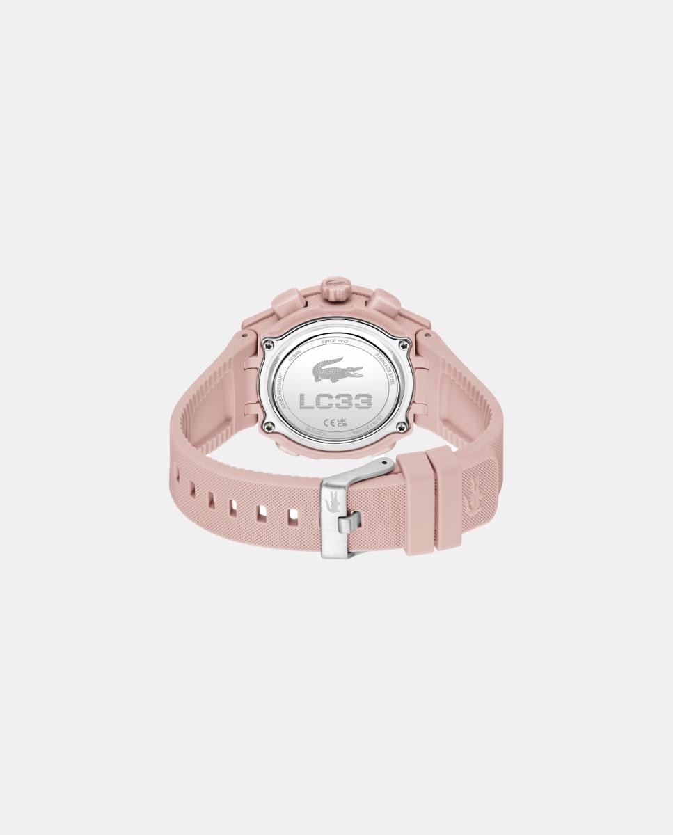 Relógio LC33 2001429 de Silicone - Rosa Nude Nude-3