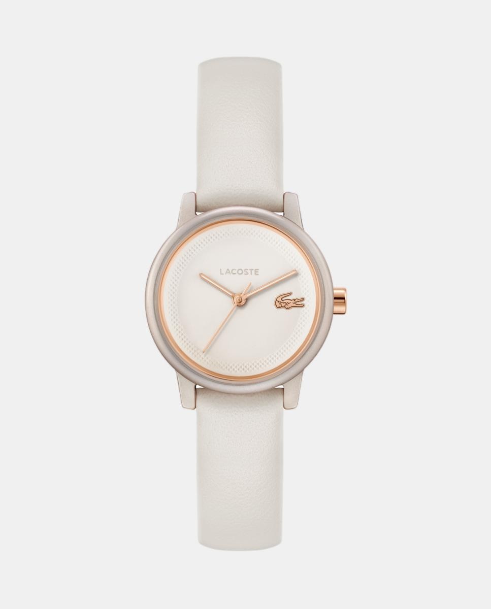 Imagen 0 de Reloj de mujer Lacoste 12,12 Swift 2001437 de piel blanco Blanco