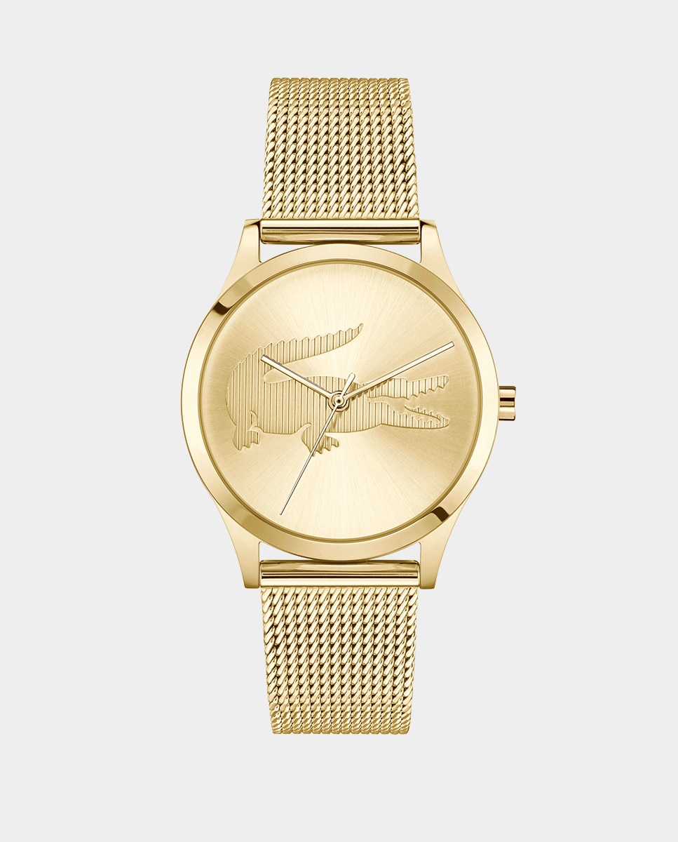 Imagen 0 de Reloj de mujer Crocodelle 2001416 de acero dorado Oro