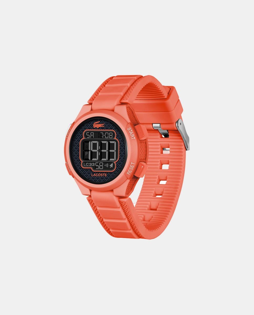 Reloj infantil LC33 de silicona rosa - Lacoste - Negro Negro-3