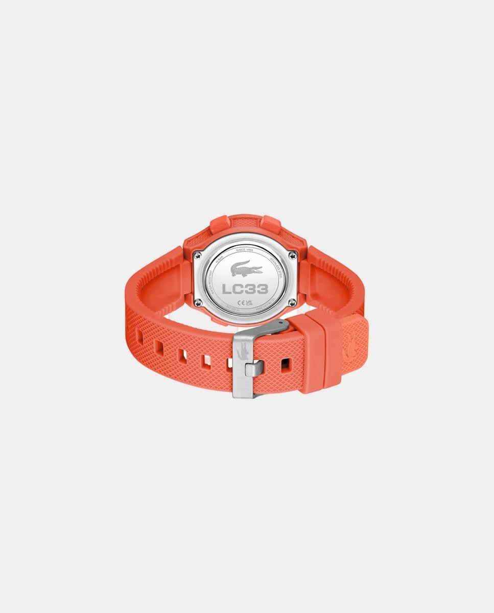 Reloj infantil LC33 de silicona rosa - Lacoste - Negro Negro-4