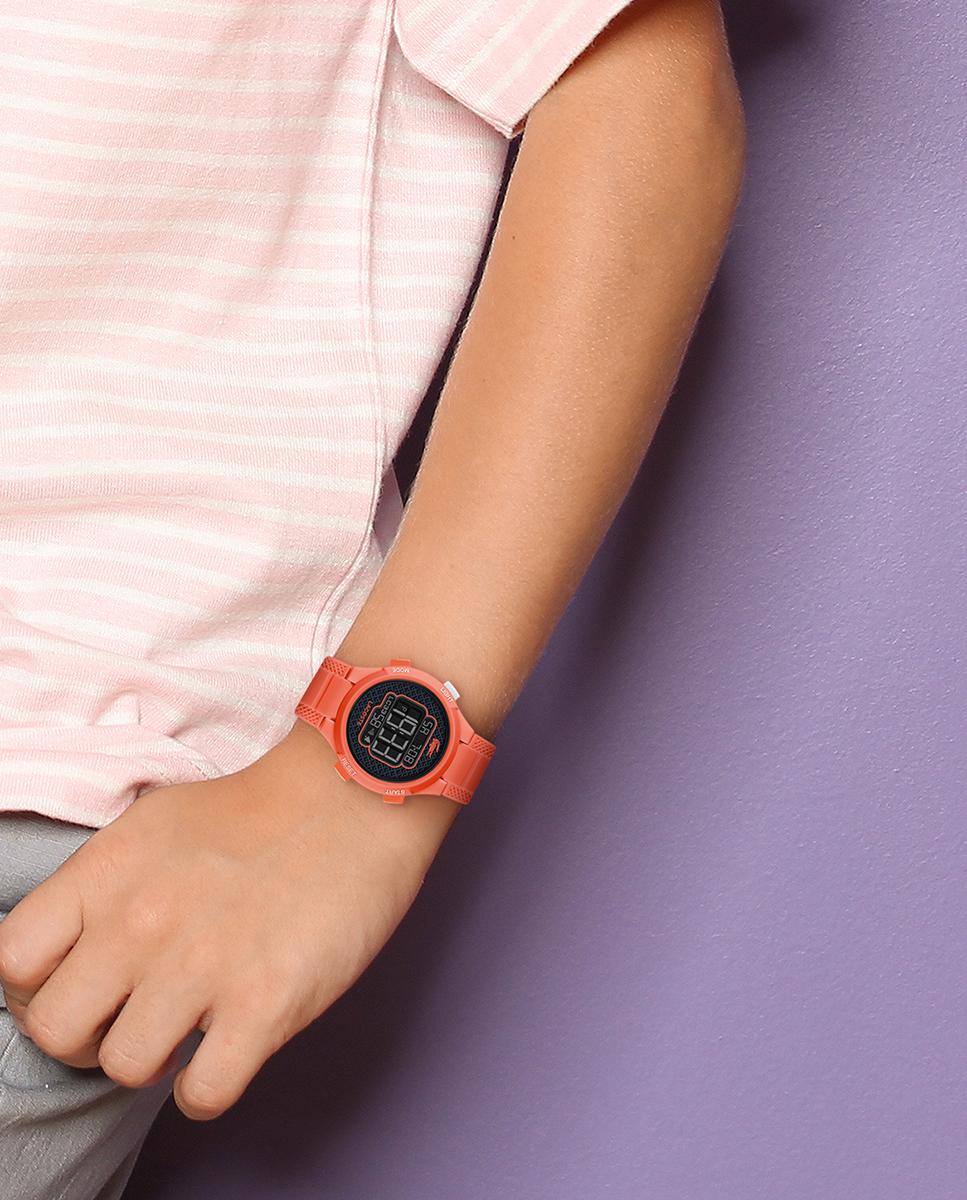 Reloj infantil LC33 de silicona rosa - Lacoste - Negro Negro-5