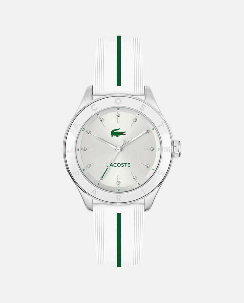 Imagen 0 de Reloj de mujer Billie de silicona blanco Blanco / Plata