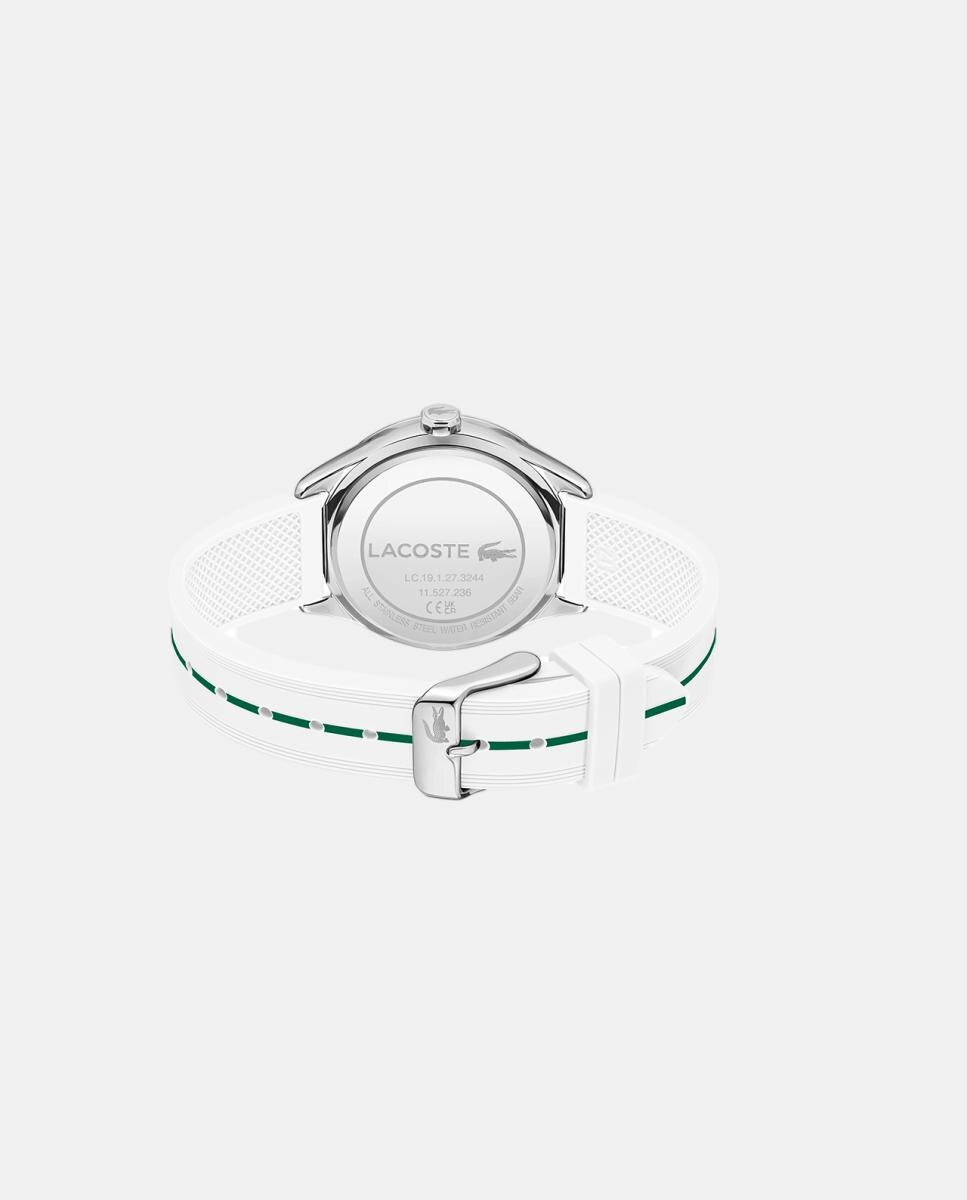 Imagen 4 de Reloj de mujer Billie de silicona blanco - Lacoste - Blanco / Plata Blanco / Plata