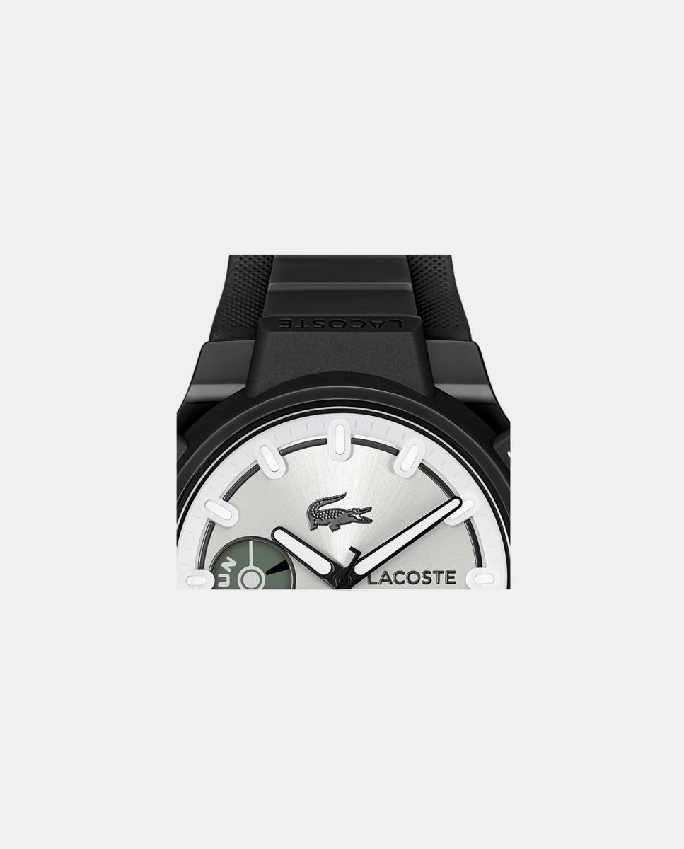 Reloj de mujer LC33 de silicona negro - Lacoste - Plateado Plateado-3