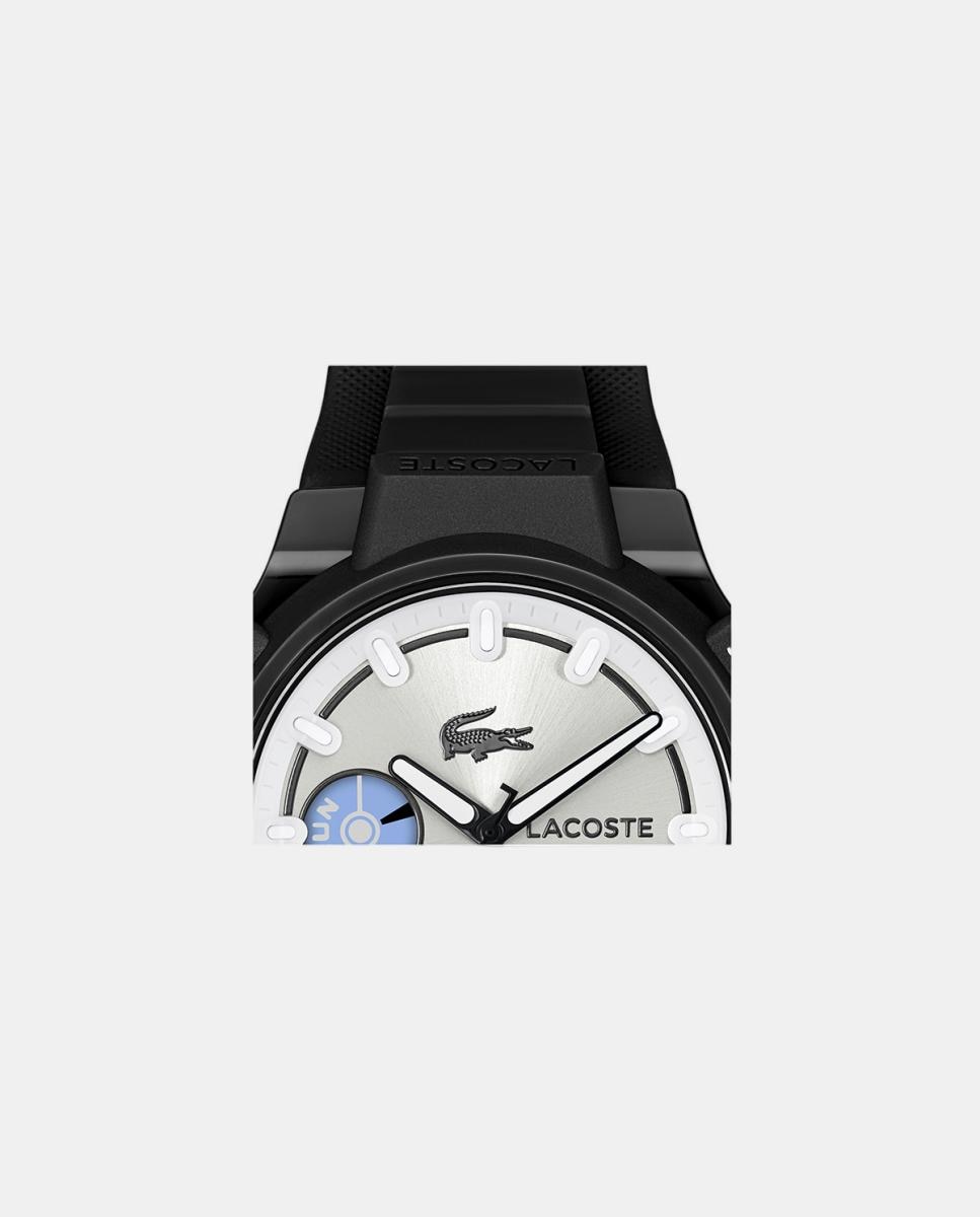 Reloj de mujer LC33 de silicona negro - Lacoste - Plateado Plateado-4