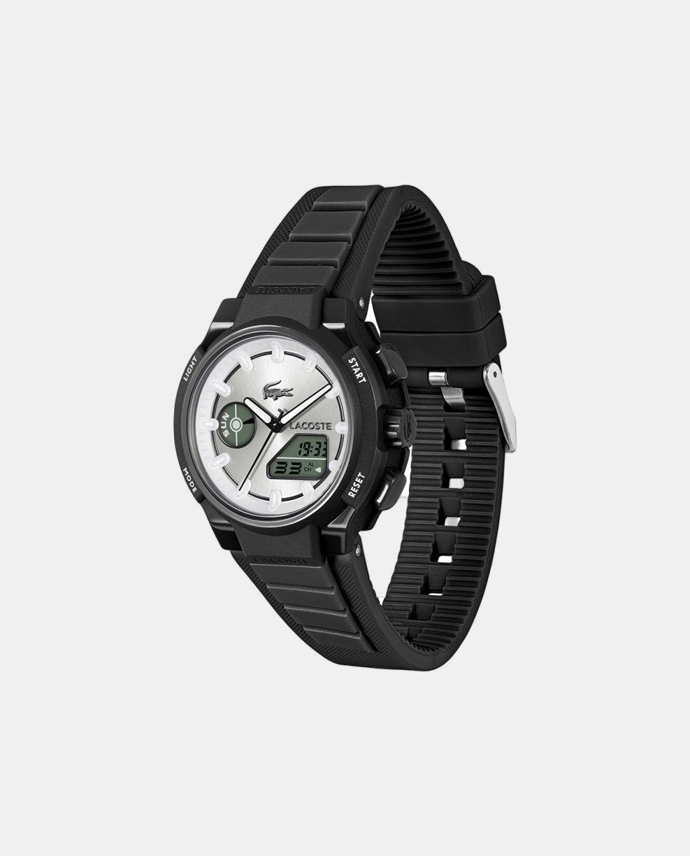 Reloj de mujer LC33 de silicona negro - Lacoste - Plateado Plateado-5