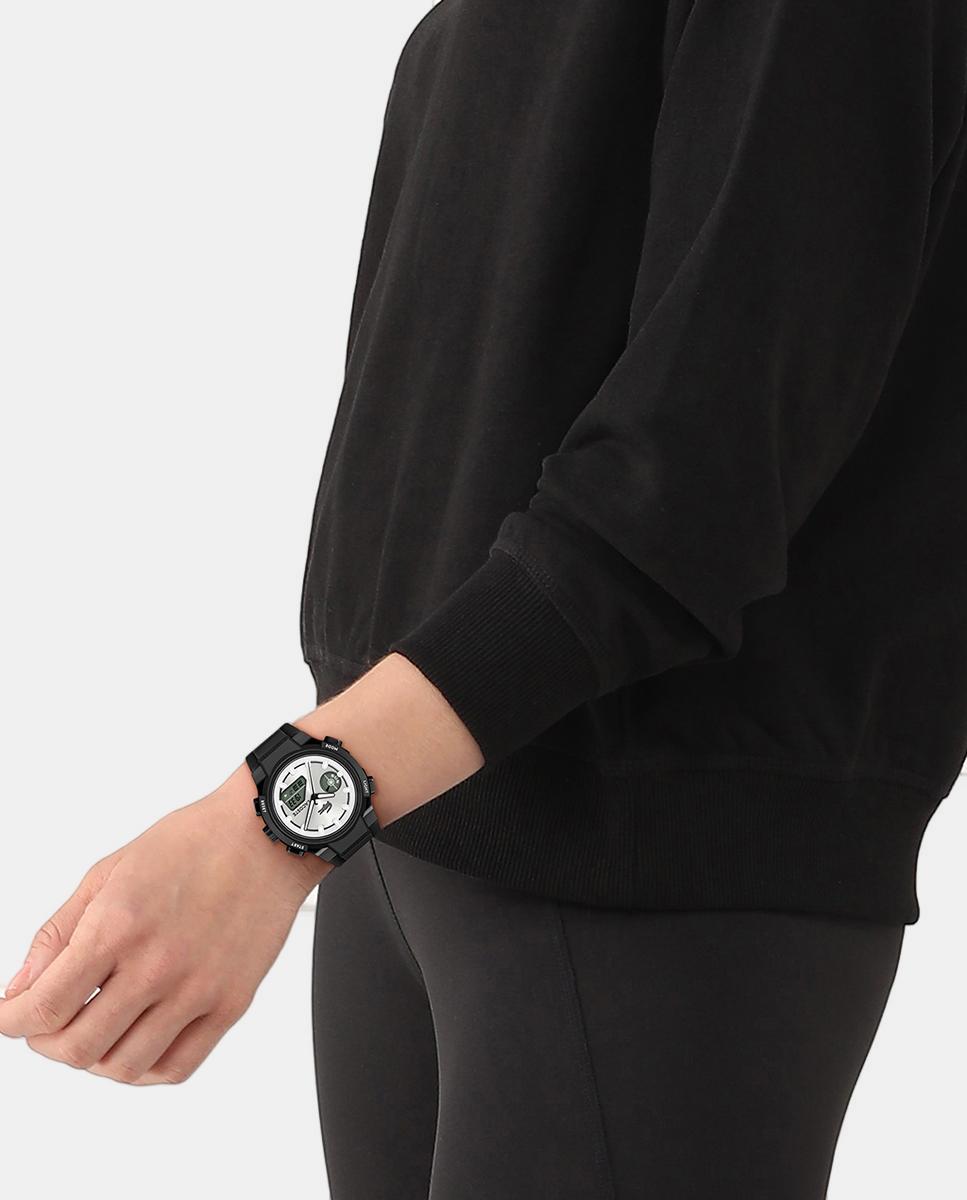Reloj de mujer LC33 de silicona negro - Lacoste - Plateado Plateado-6