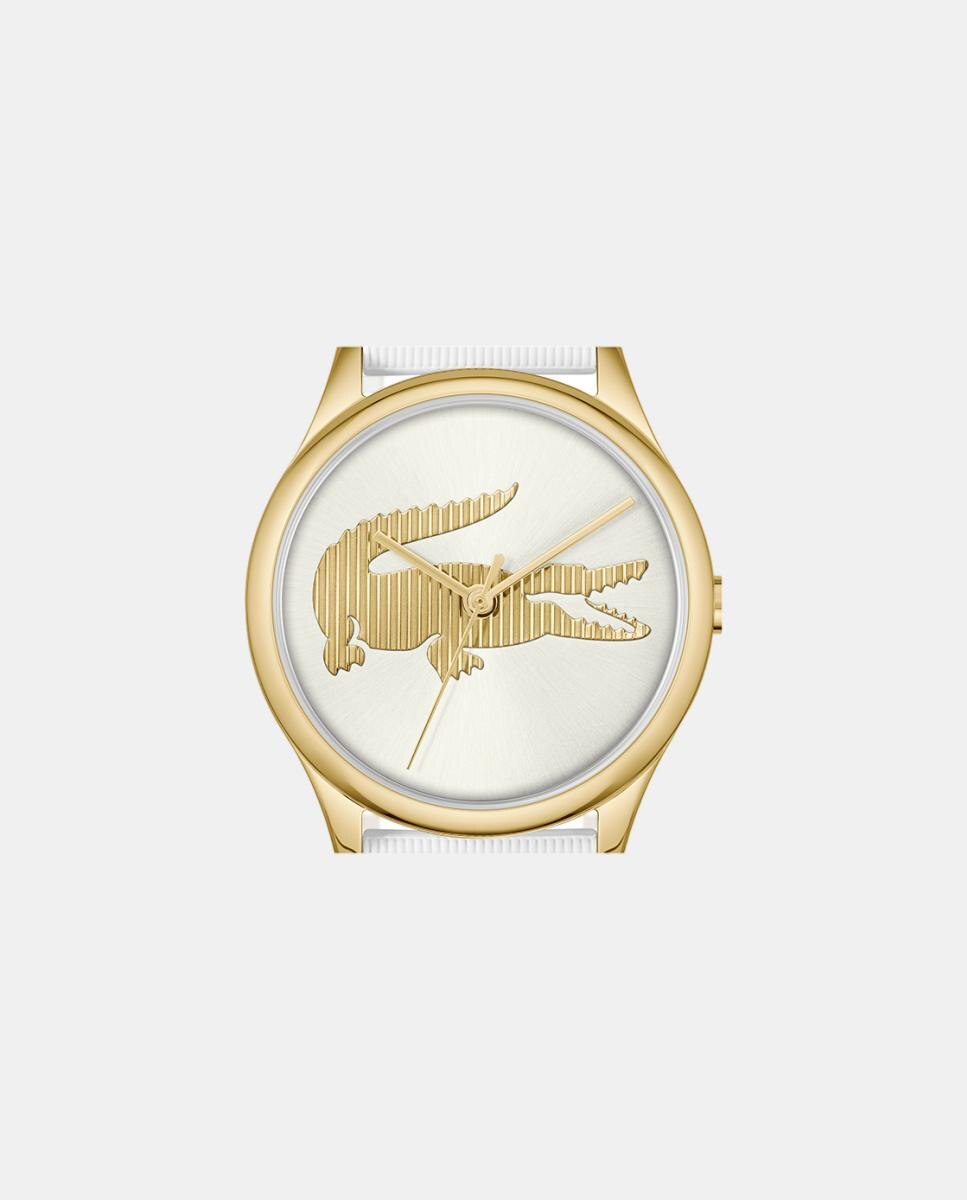 Reloj de mujer Crocodelle de silicona - Lacoste - Blanco Blanco-3