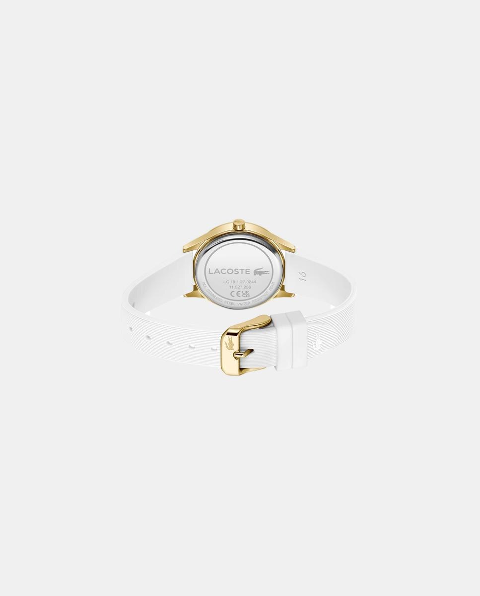 Reloj de mujer Crocodelle de silicona - Lacoste - Blanco Blanco-4