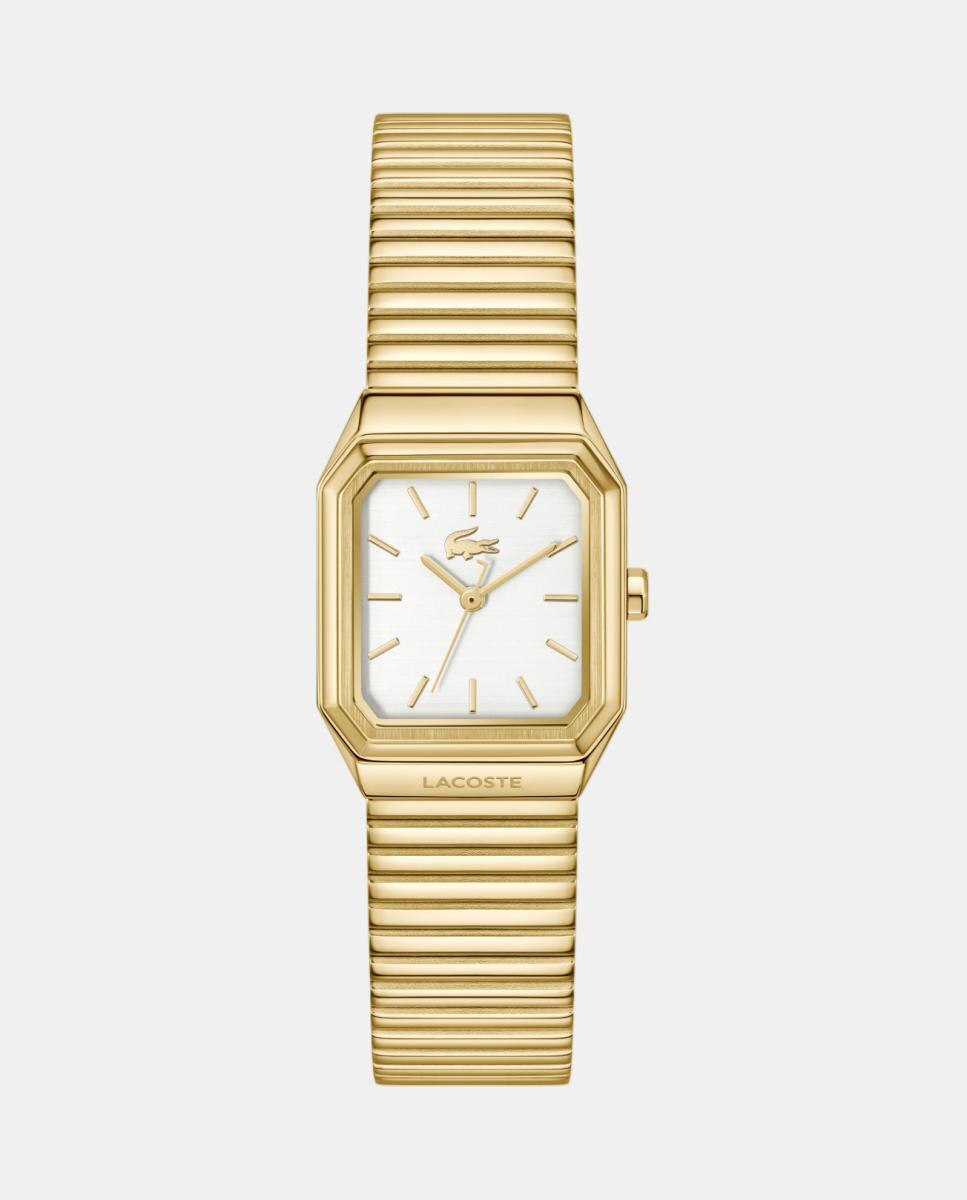 Imagen 0 de Reloj de mujer Rene for Ladie 2001505 de acero dorado Blanco