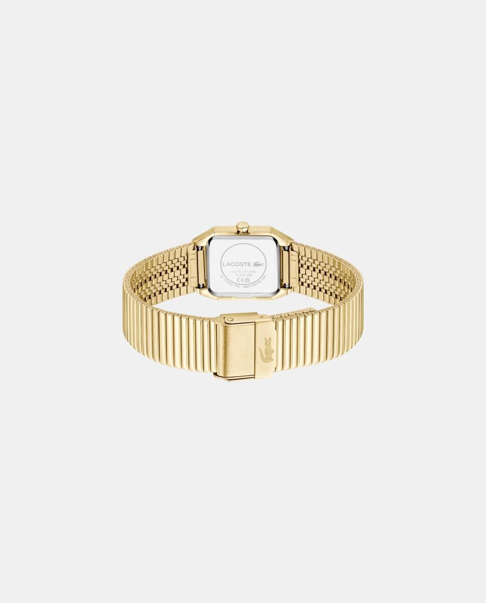 Reloj de mujer Rene for Ladie 2001505 de acero dorado - Lacoste - Blanco Blanco-3