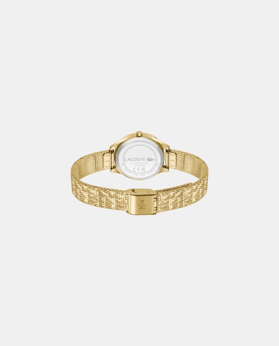 Reloj de mujer Mini Crocodelle 2001500 de acero dorado - Lacoste - Blanco Blanco-3