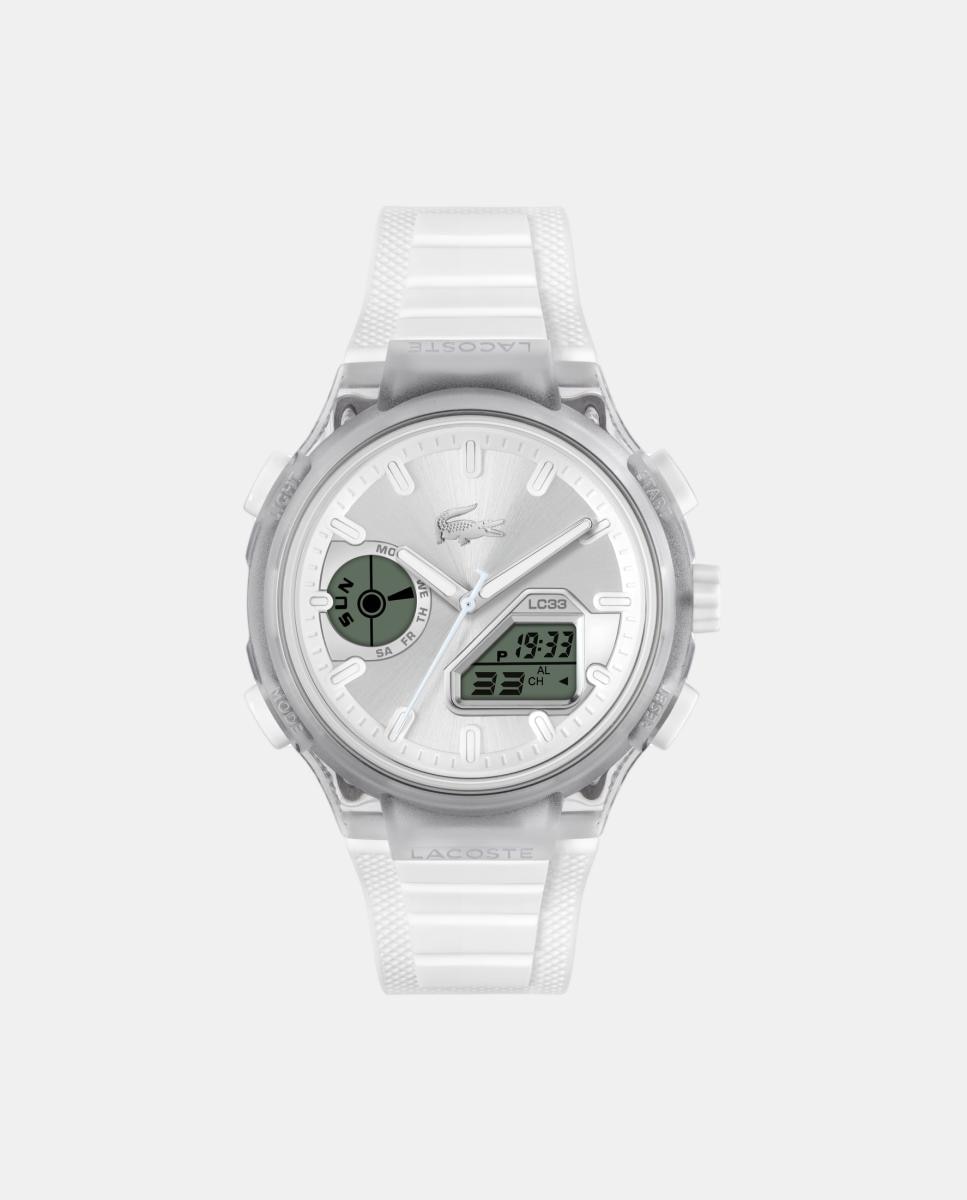 Reloj de mujer LC33 Capsule 2011480 de silicona - Lacoste - Blanco Blanco-1