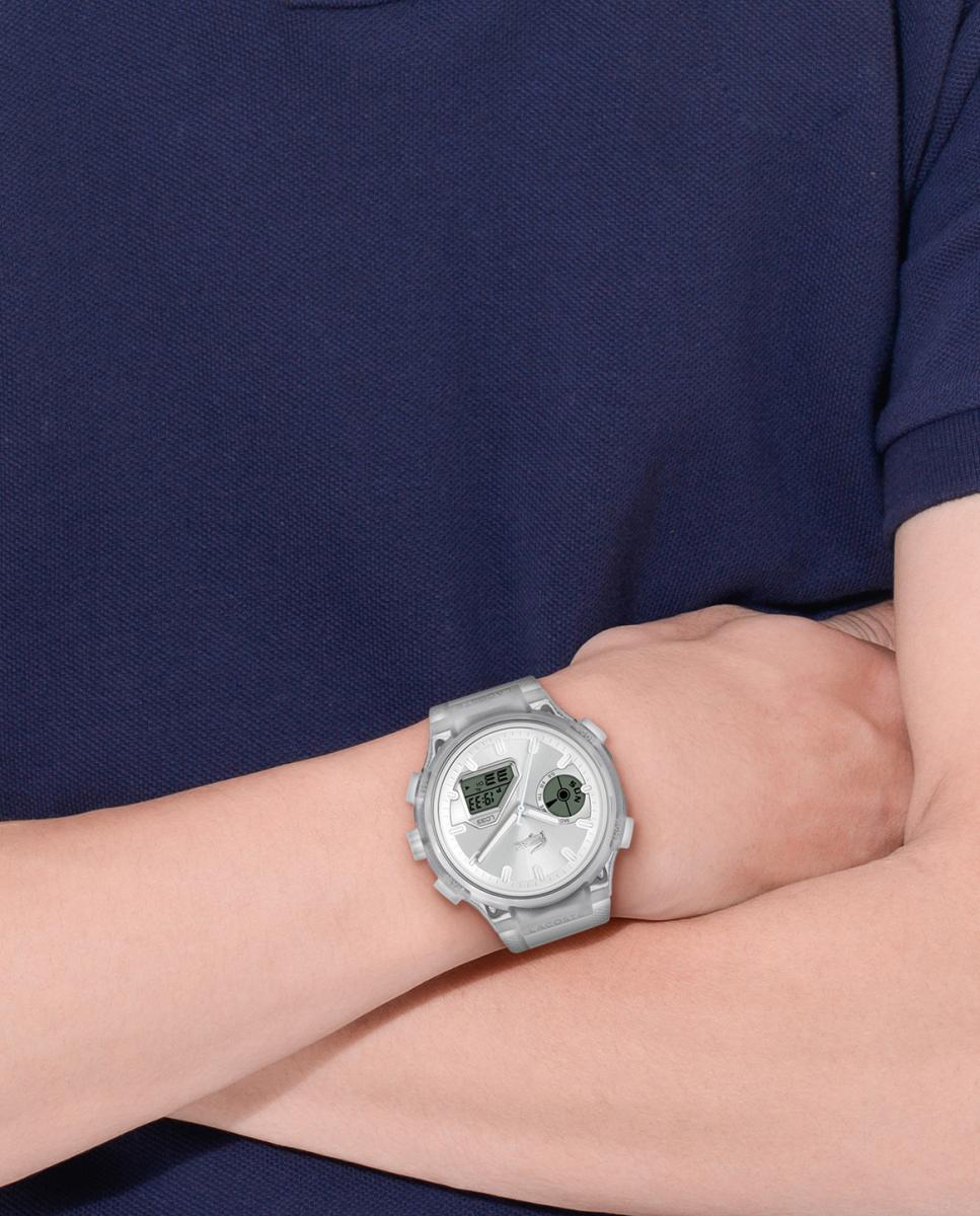 Reloj de mujer LC33 Capsule 2011480 de silicona - Lacoste - Blanco Blanco-4