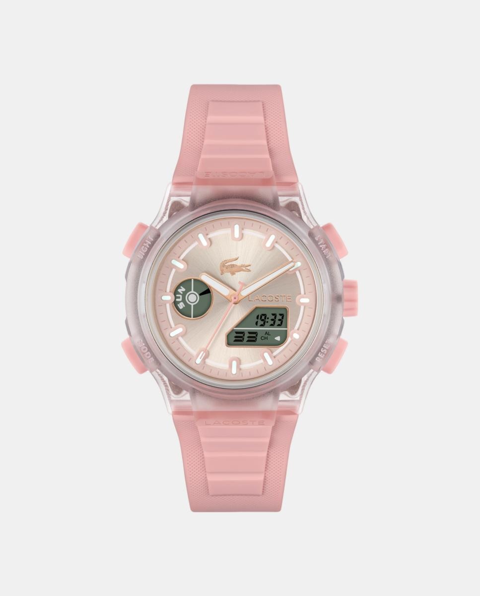 Imagem 0 de Relógio LC33 Capsule 2001494 de silicone rosa