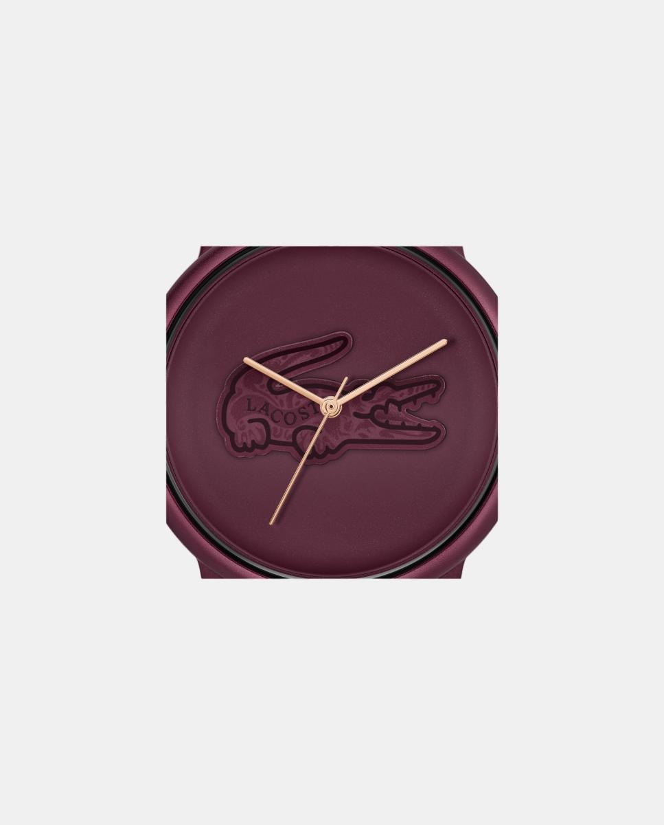 Reloj de mujer Lacoste 12. 12 x Mas 2001516 de silicona morado - Burdeos Burdeos-3