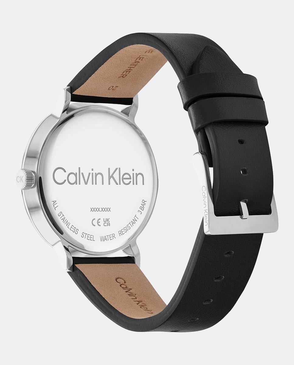 Reloj de hombre Modern 25200050 de piel negro · Calvin Klein · El