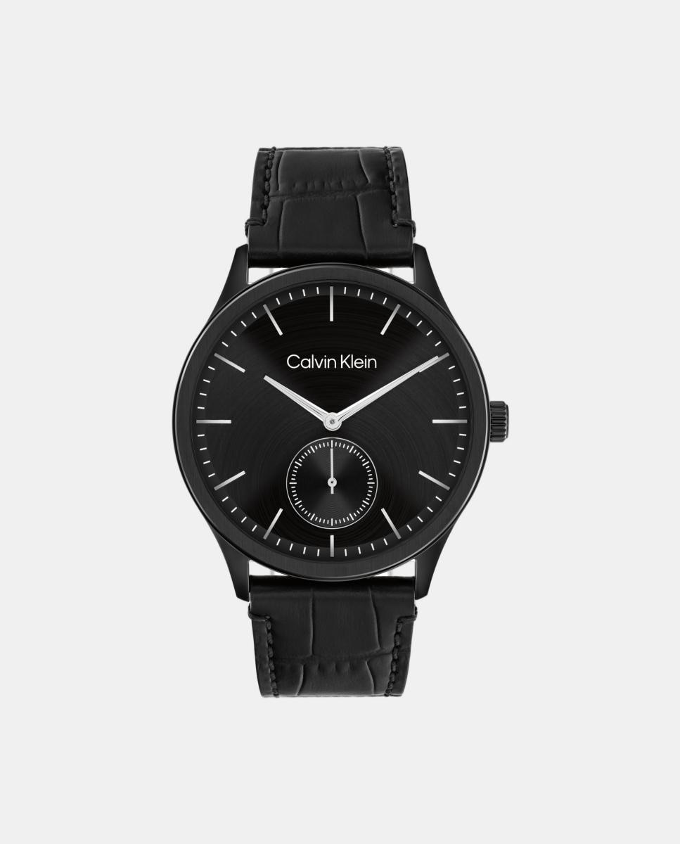 Reloj de hombre CK Tailored 25200555 de piel - Calvin Klein - Negro Negro-1