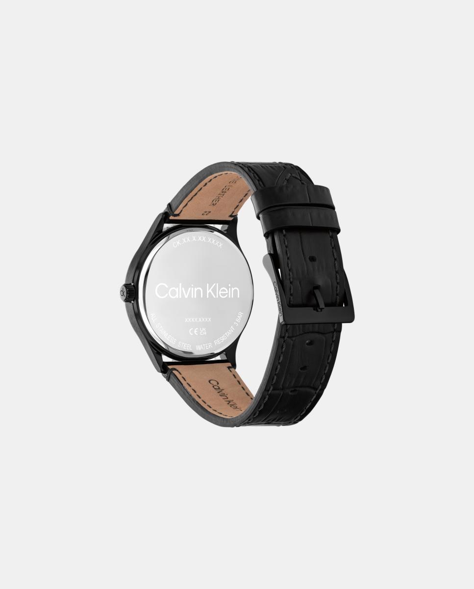 Reloj de hombre CK Tailored 25200555 de piel - Calvin Klein - Negro Negro-3