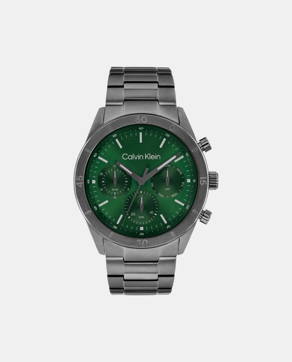 Imagen 0 de Reloj de hombre CK Performance 25200561 de acero gris Verde