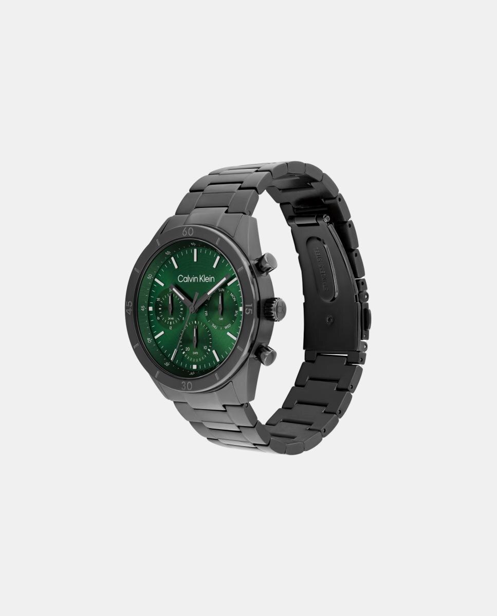 Reloj de hombre CK Performance 25200561 de acero gris - Calvin Klein - Verde Verde-2