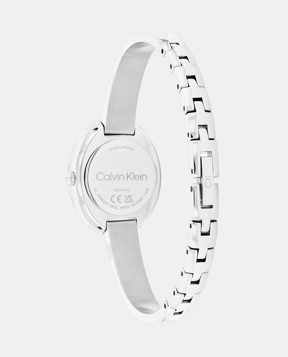Relógio CK Twisted Bezel 25100055 de Aço - Prateado Prata-2