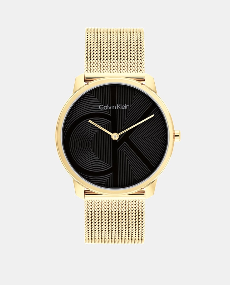 Relógio CK Iconic 25300016 de Aço com Logótipo Ouro-1