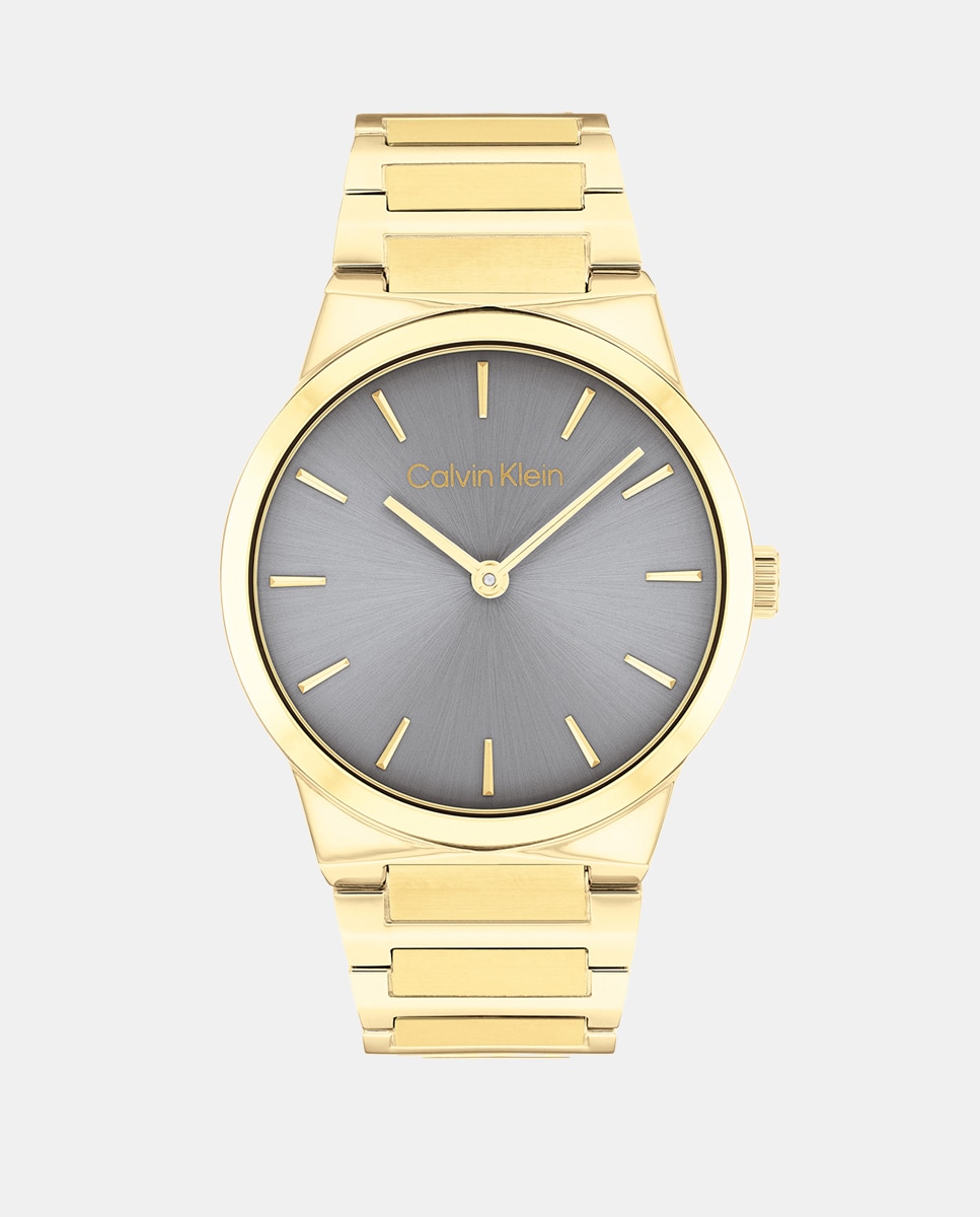 Imagen 0 de Reloj de mujer Linear Elegance 25100082 de acero dorado Oro