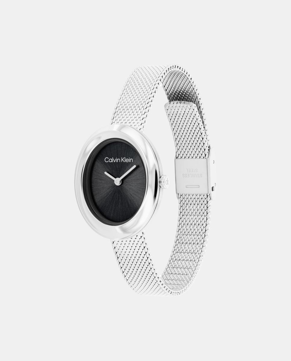Relógio Twisted Bezel 25100151 de Aço Inoxidável Preto-2
