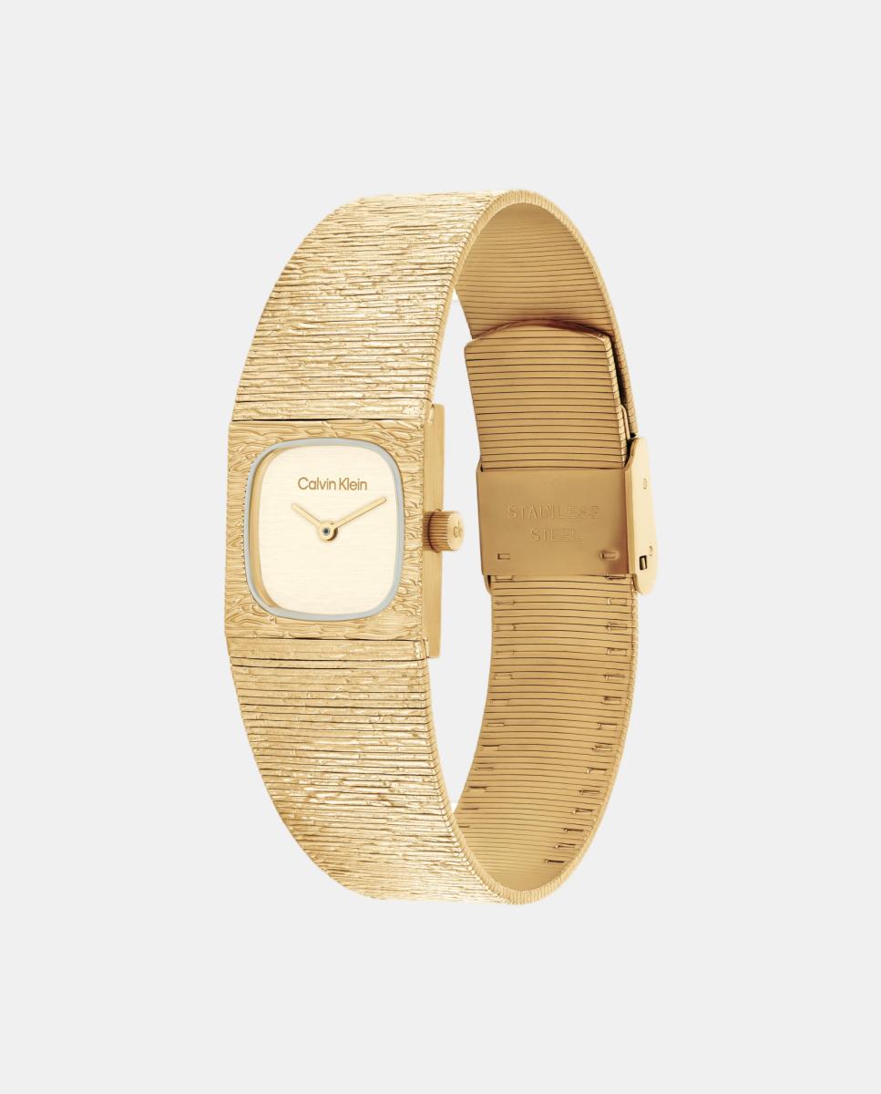 Reloj de mujer Sophisticated Square 25100178 de acero dorado Dorado-2
