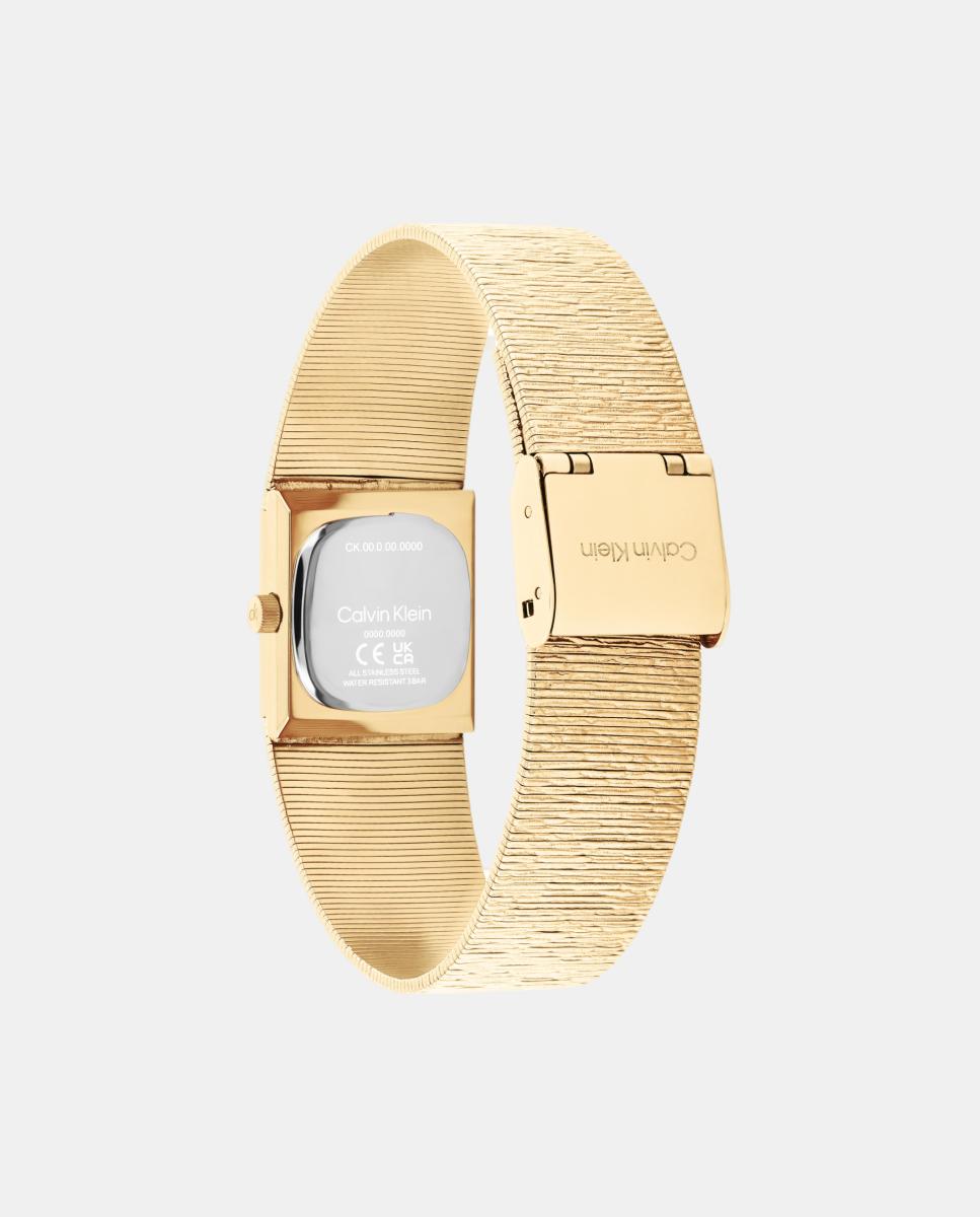 Reloj de mujer Sophisticated Square 25100178 de acero dorado Dorado-3