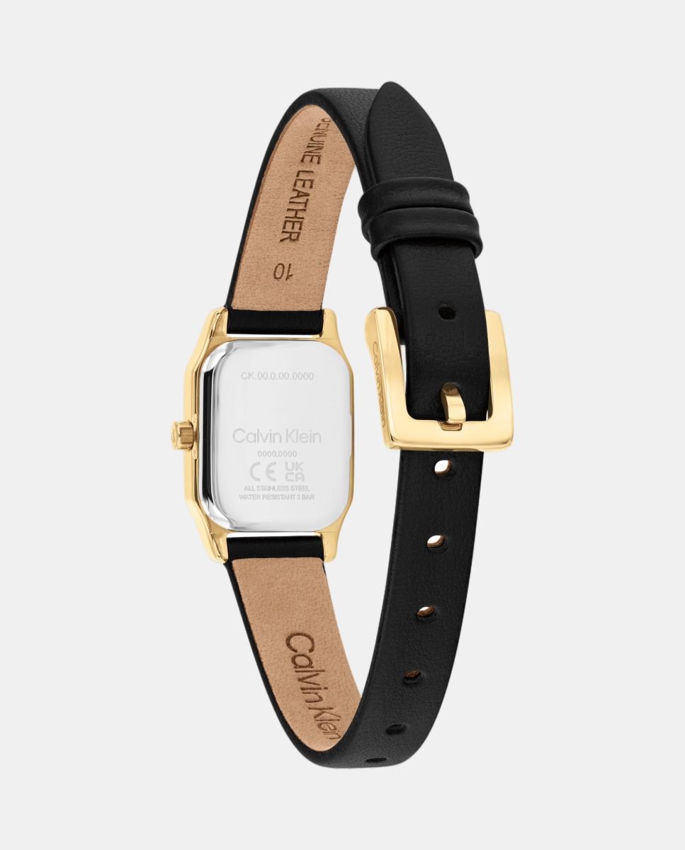 Reloj de mujer Soft Form 25100236 de piel - Calvin Klein - Negro Negro-3