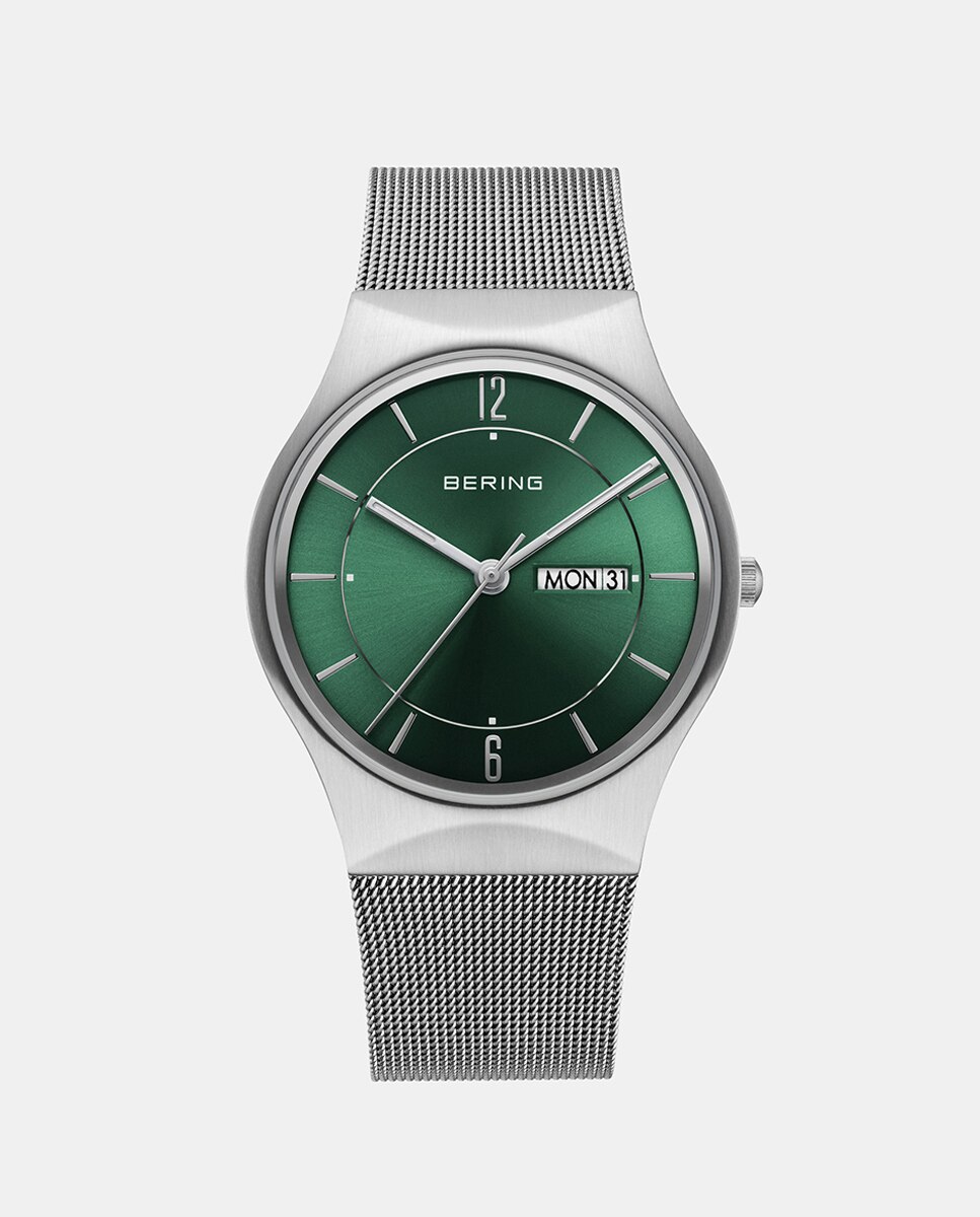Imagen 0 de Reloj de hombre Classic 11938-008DD de malla de acero Plata