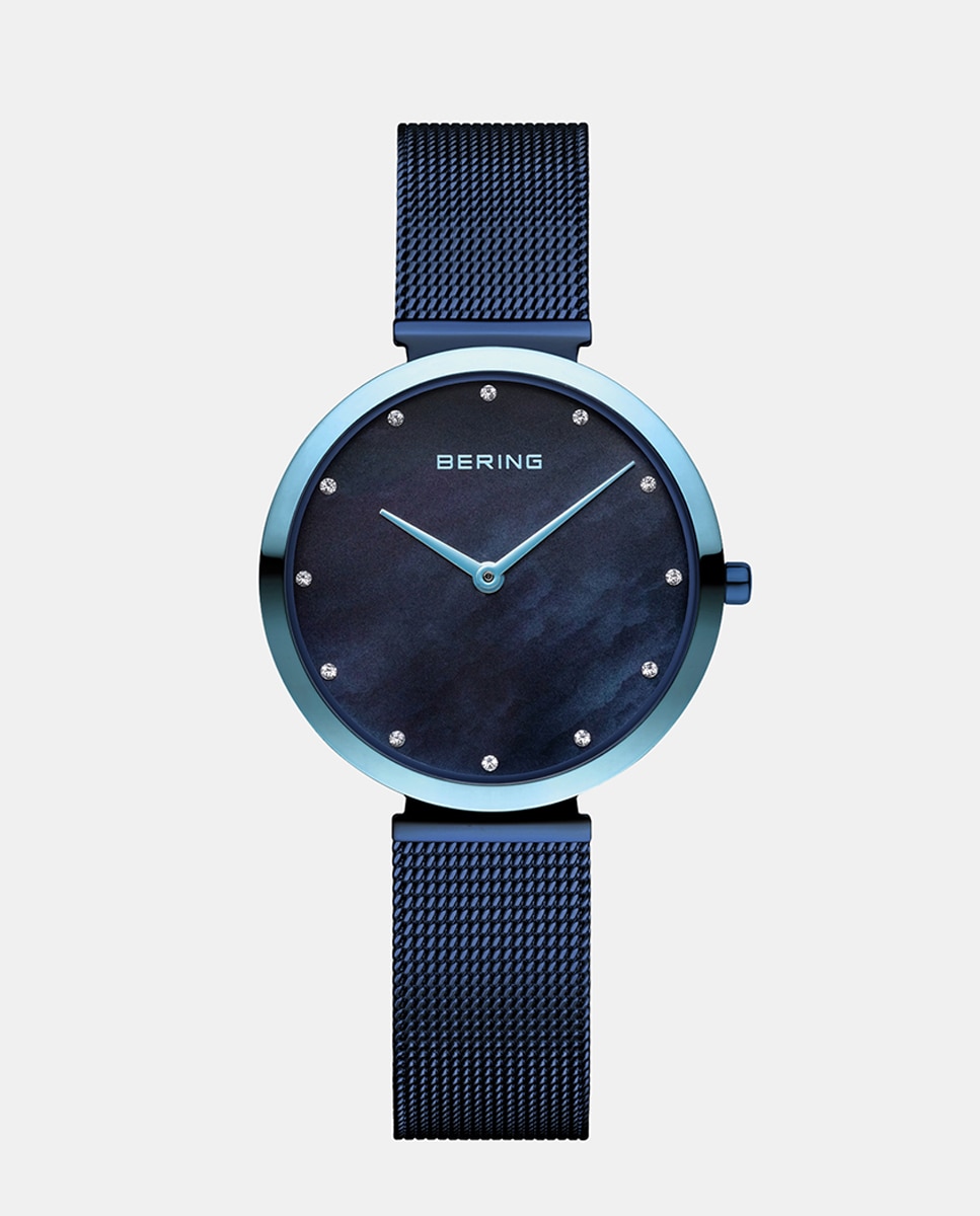 Imagen 0 de Reloj de mujer Classic 8132-398 de malla de acero Azul