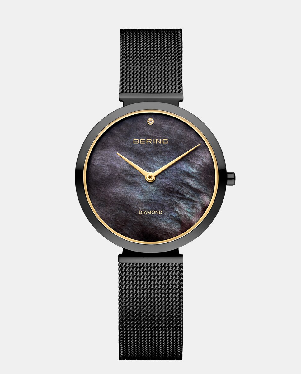Imagen 0 de Reloj de mujer Classic 18132-132 Automático de acero negro Negro