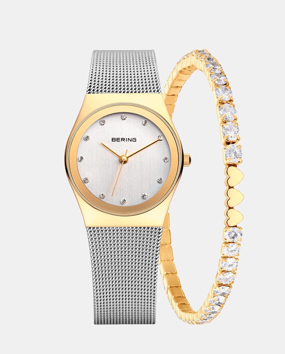Imagen 0 de Reloj de mujer Classic 12927-001-GWP Automático de malla de acero Plata