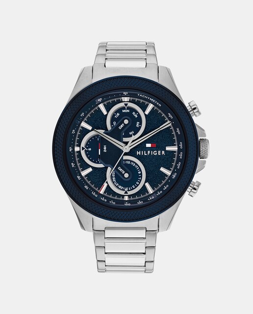 Reloj de hombre Clark 1792080 multifunción de acero