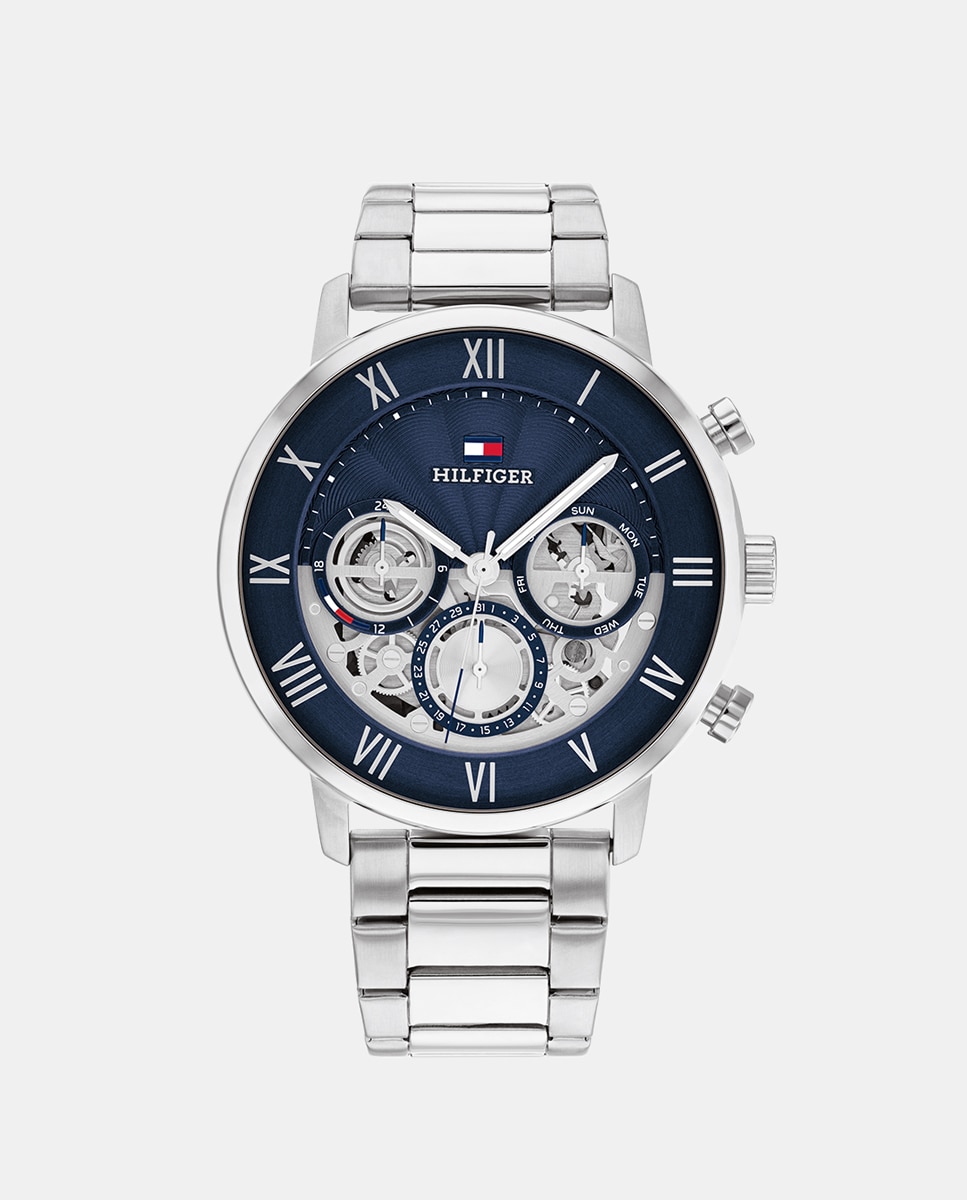 Reloj de hombre Legend 1710569 multifunción de acero - Tommy Hilfiger - Plata Plata-1