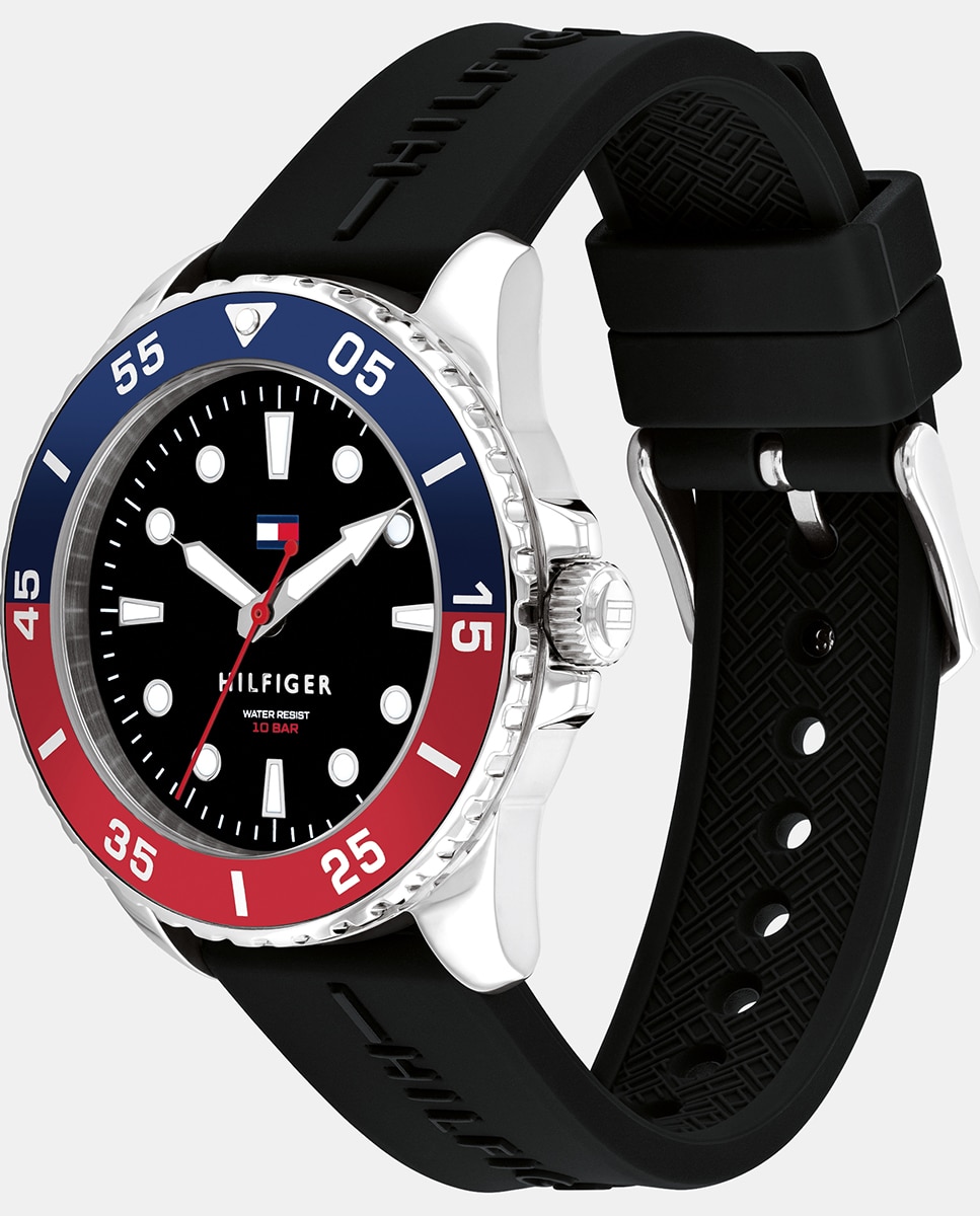 Reloj de niño Boys 1720046 de silicona azul - Tommy Hilfiger - Negro Negro-2