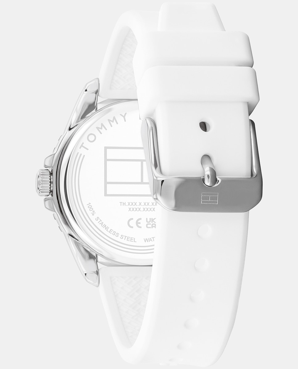 Reloj de niño Boys 1720050 de silicona - Tommy Hilfiger - Blanco Blanco-3
